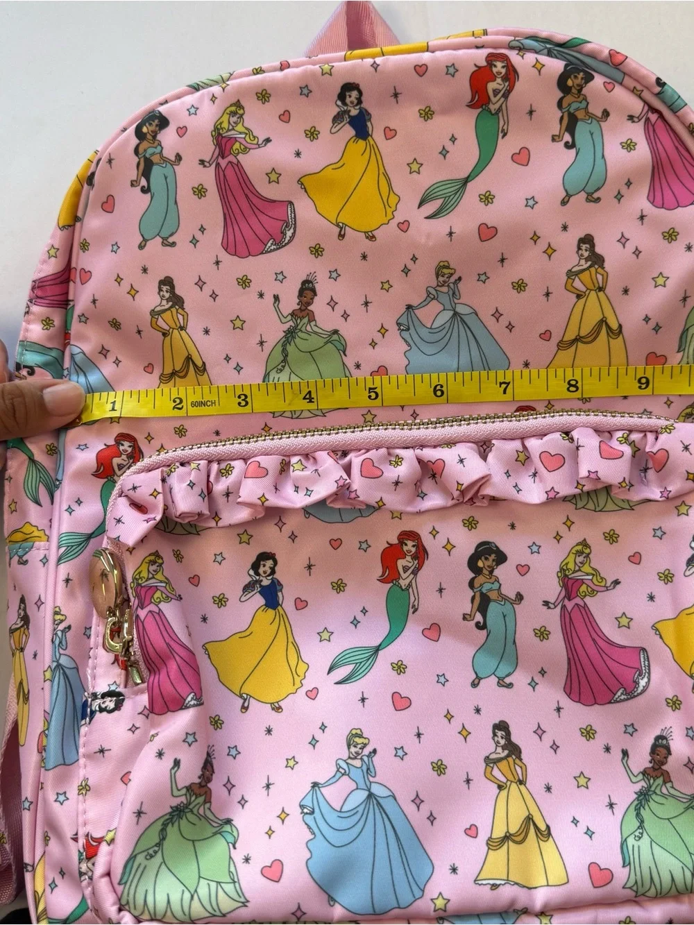 Disney Princess x Stoney Clover Lane Pink All-Over Print Nylon Backpack SCL